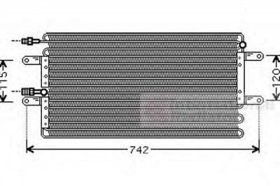 VAN WEZEL 43005251 -  Конденсатор, кондиционер